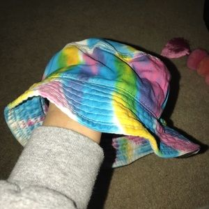 Tie dye bucket hat
